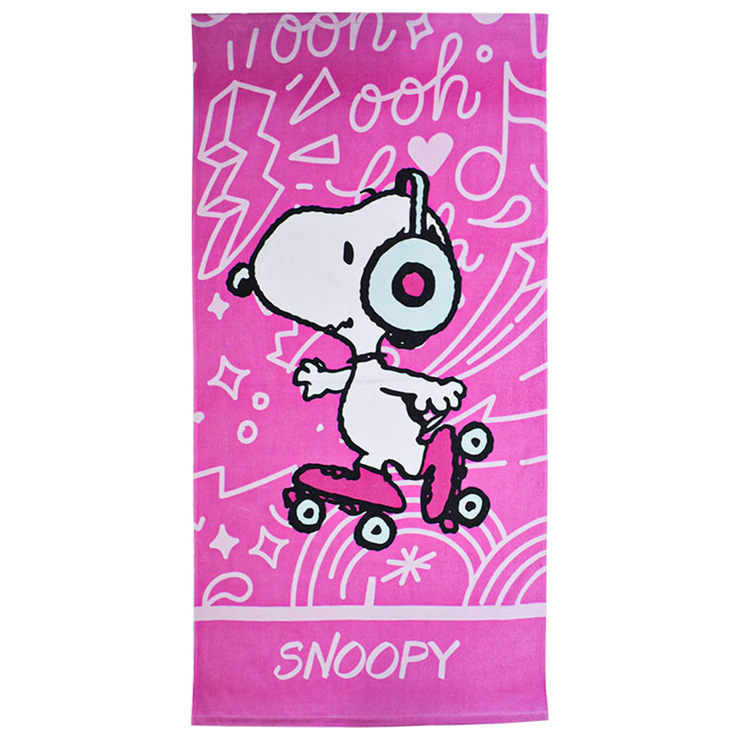 Snoopy Skate brisača fotografija izdelka