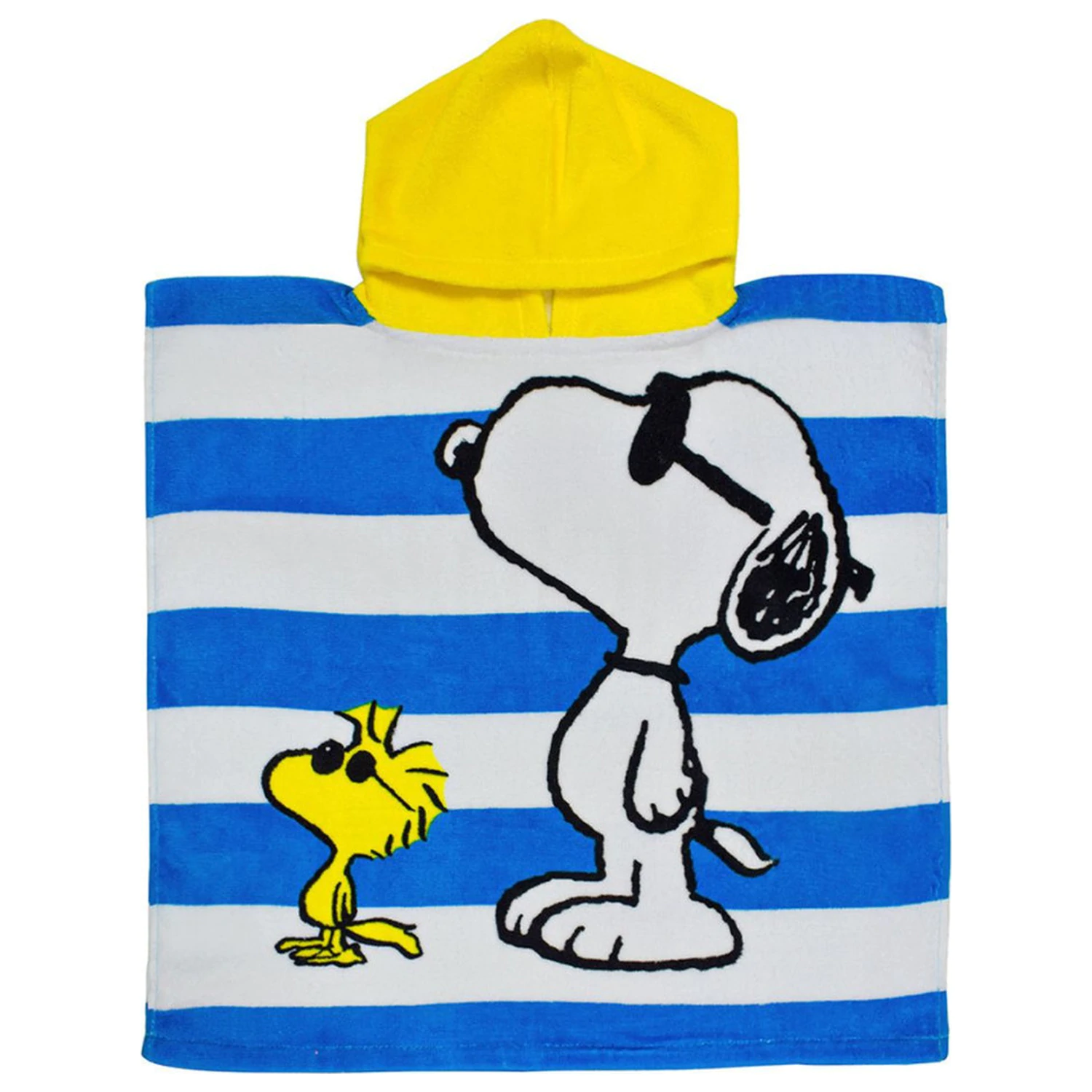 Snoopy Woodstock brisača za plažo Pončo fotografija izdelka