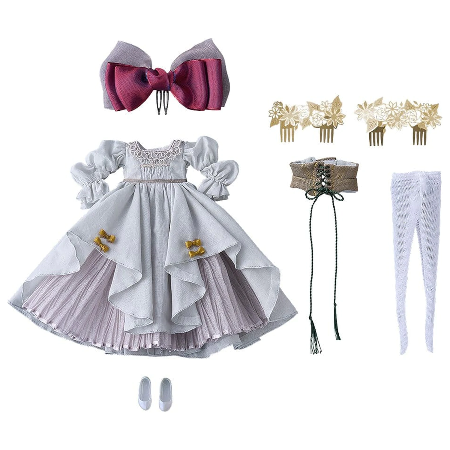 Snow White Action Figures Komplet dodatkov Outfit Set Harmonia bloom fotografija izdelka