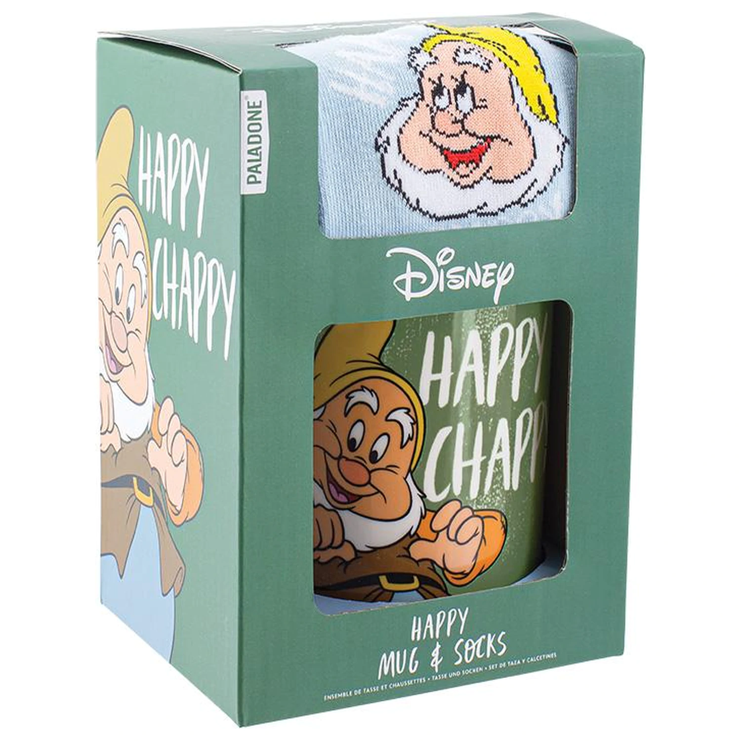 Snow White Happy Skodelica in nogavice fotografija izdelka