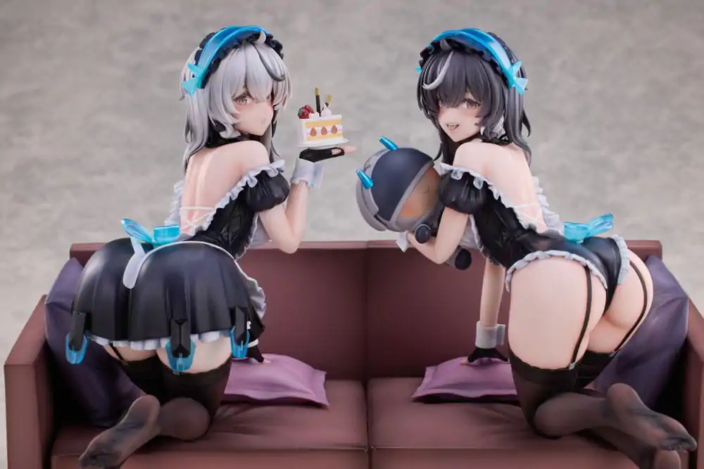 Snowbreak Containment Zone PVC Kipa 2-Pack 1/6 Cherno & Meursault Apprentice Maid Ver. Deluxe Edition 19 cm fotografija izdelka