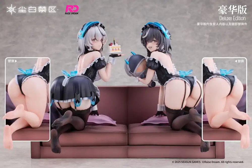 Snowbreak Containment Zone PVC Kipa 2-Pack 1/6 Cherno & Meursault Apprentice Maid Ver. Deluxe Edition 19 cm fotografija izdelka