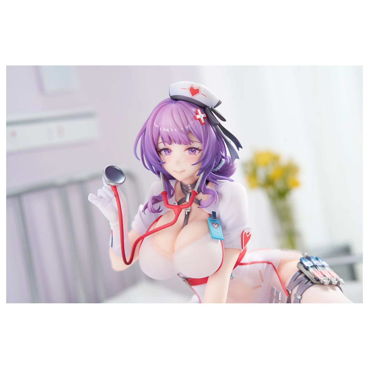 Snowbreak: Containment Zone PVC kip 1/7 Enya Whisper Cure Nurse Costume Ver. 14 cm fotografija izdelka