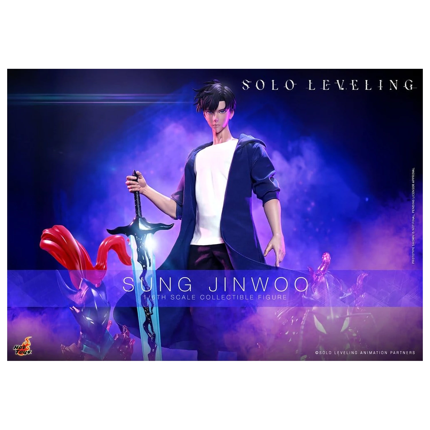 Solo Leveling Akcijska figura 1/6 Sung Jinwoo 32 cm fotografija izdelka