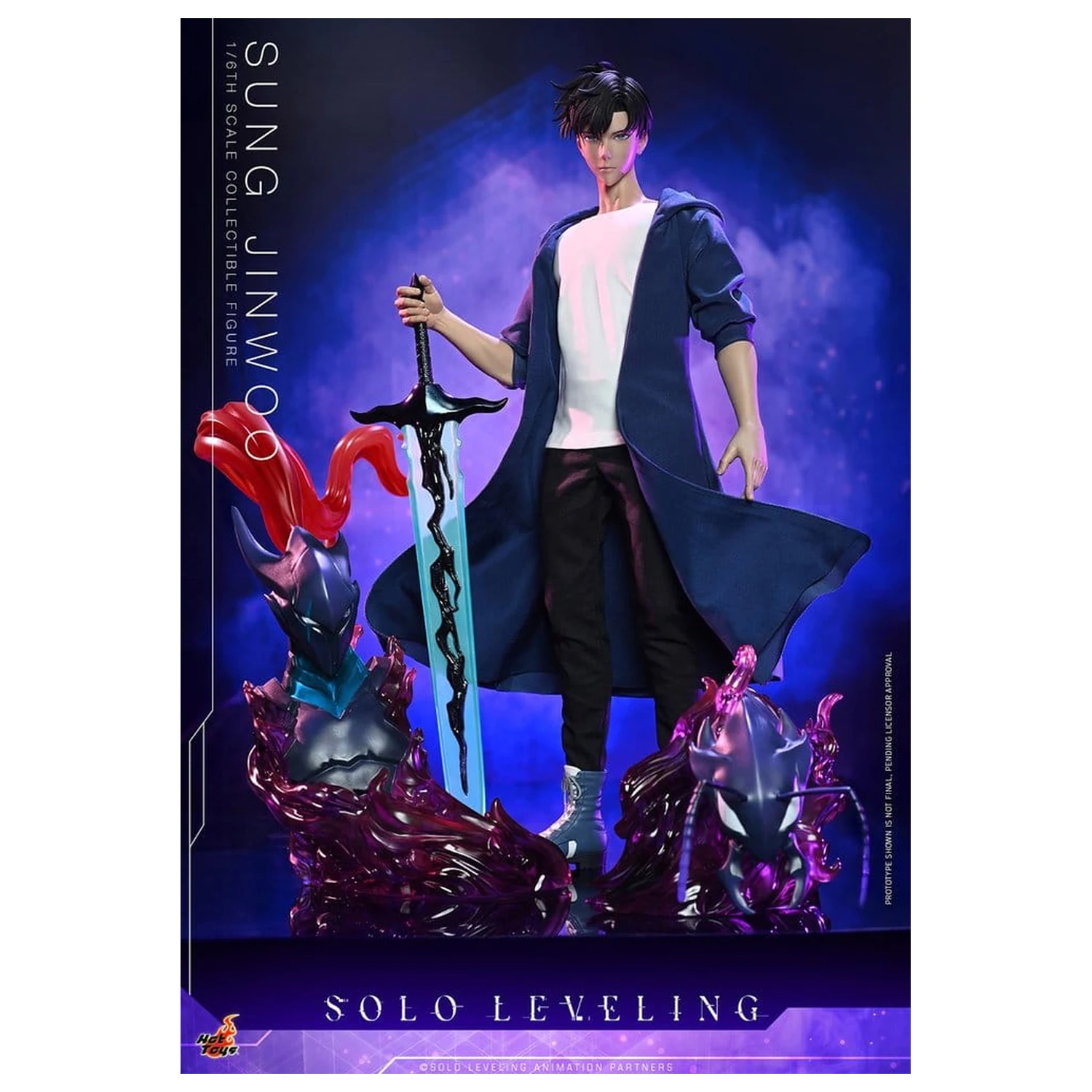 Solo Leveling Akcijska figura 1/6 Sung Jinwoo 32 cm fotografija izdelka