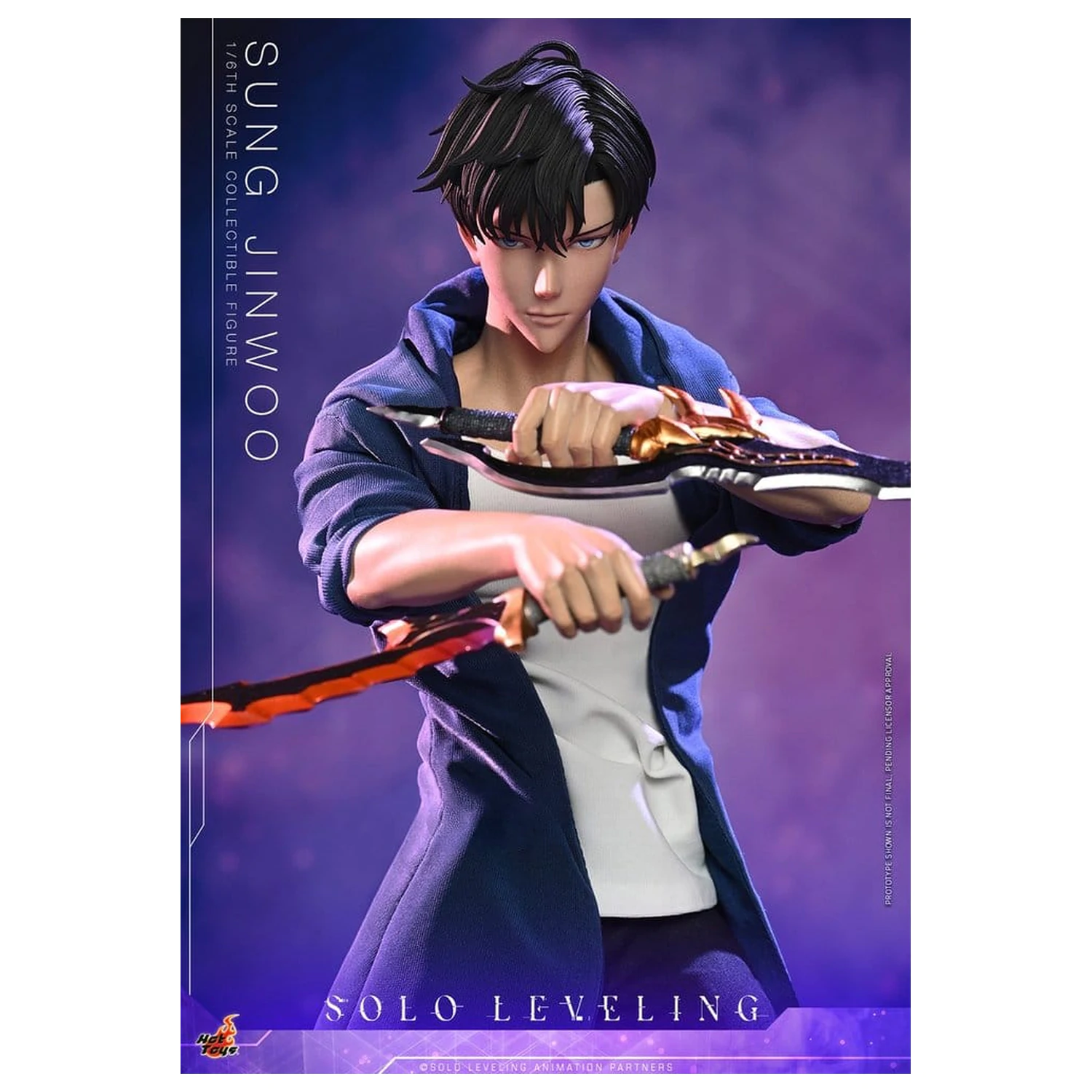 Solo Leveling Akcijska figura 1/6 Sung Jinwoo 32 cm fotografija izdelka