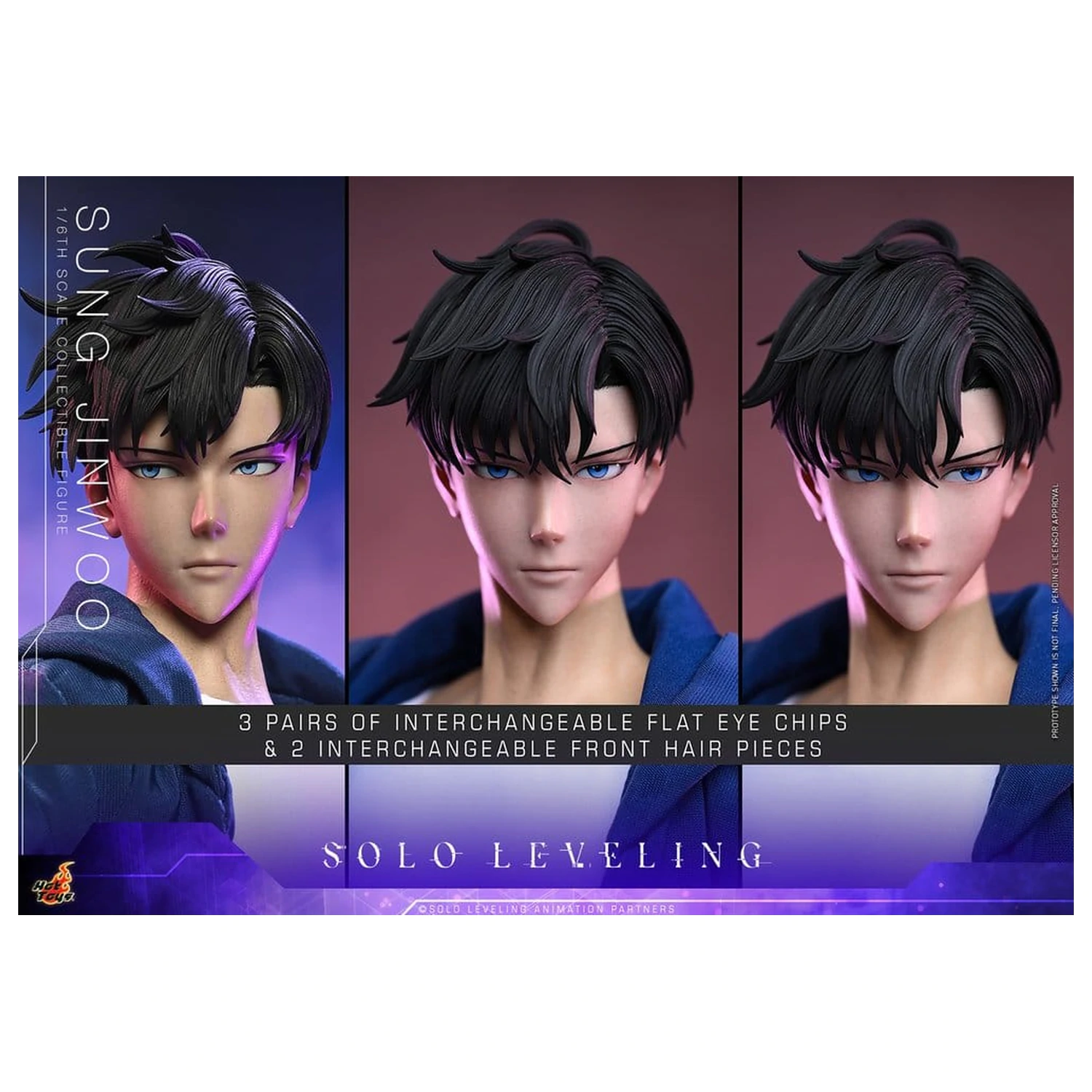 Solo Leveling Akcijska figura 1/6 Sung Jinwoo 32 cm fotografija izdelka