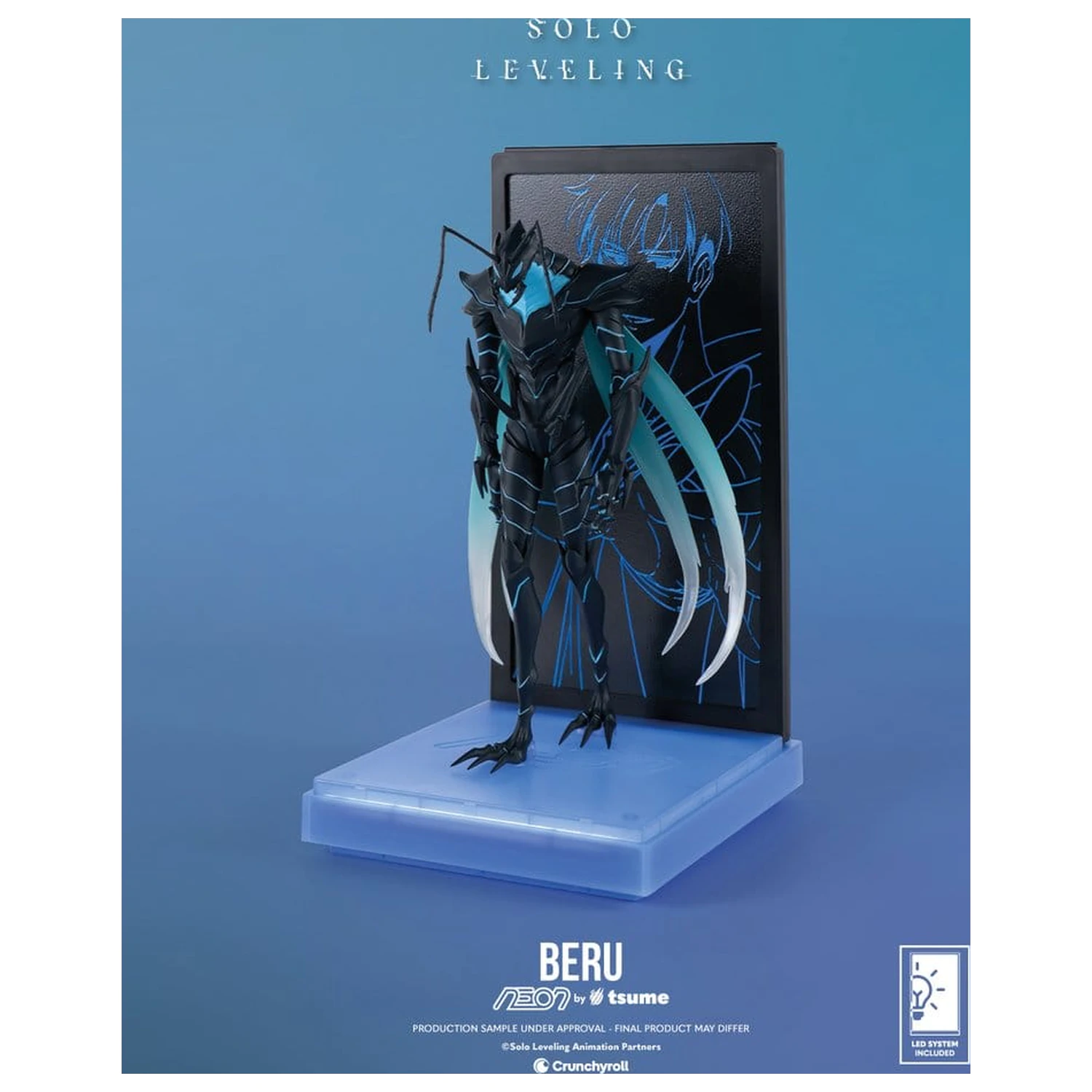 Solo Leveling Neon figura 1/9 Beru 20 cm fotografija izdelka