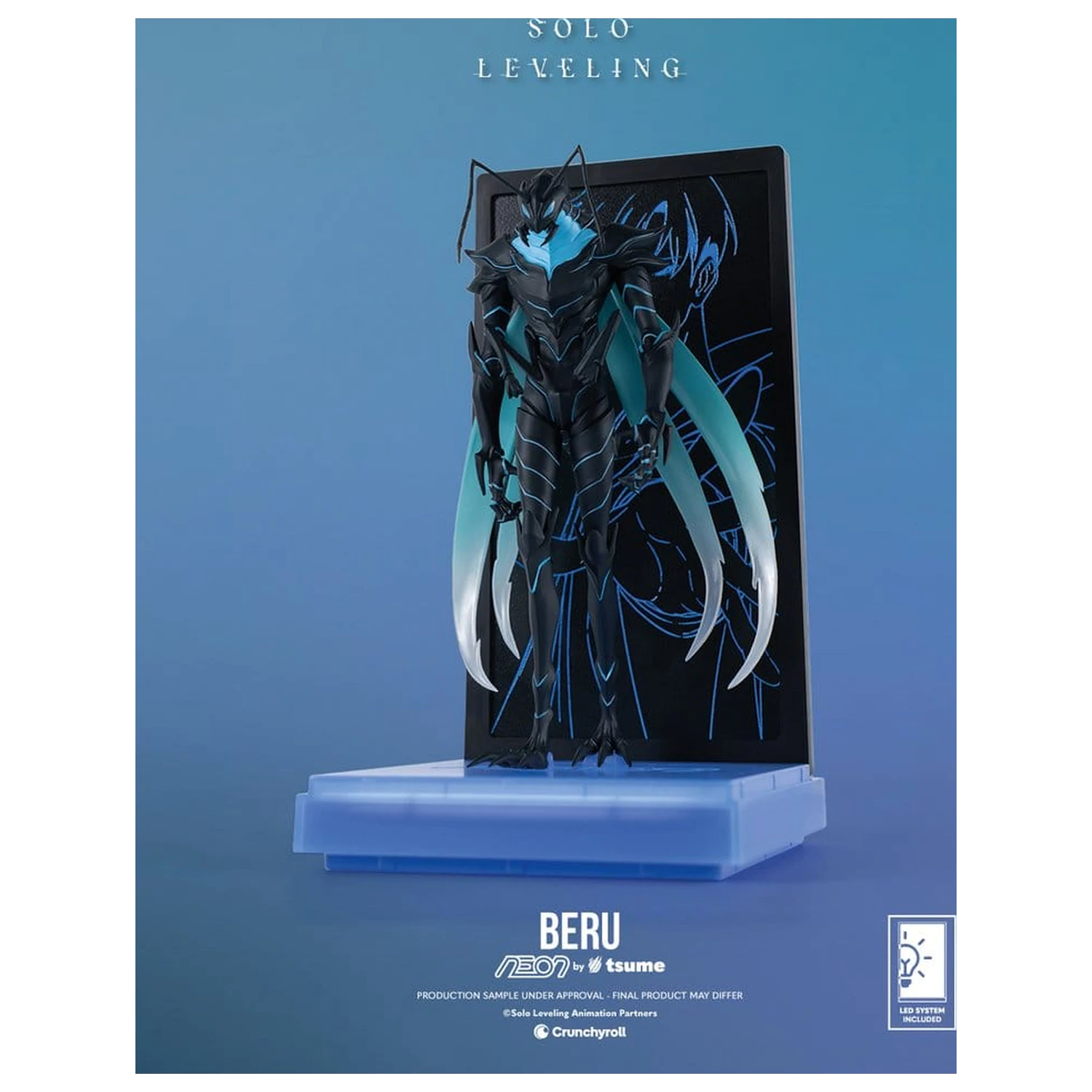 Solo Leveling Neon figura 1/9 Beru 20 cm fotografija izdelka