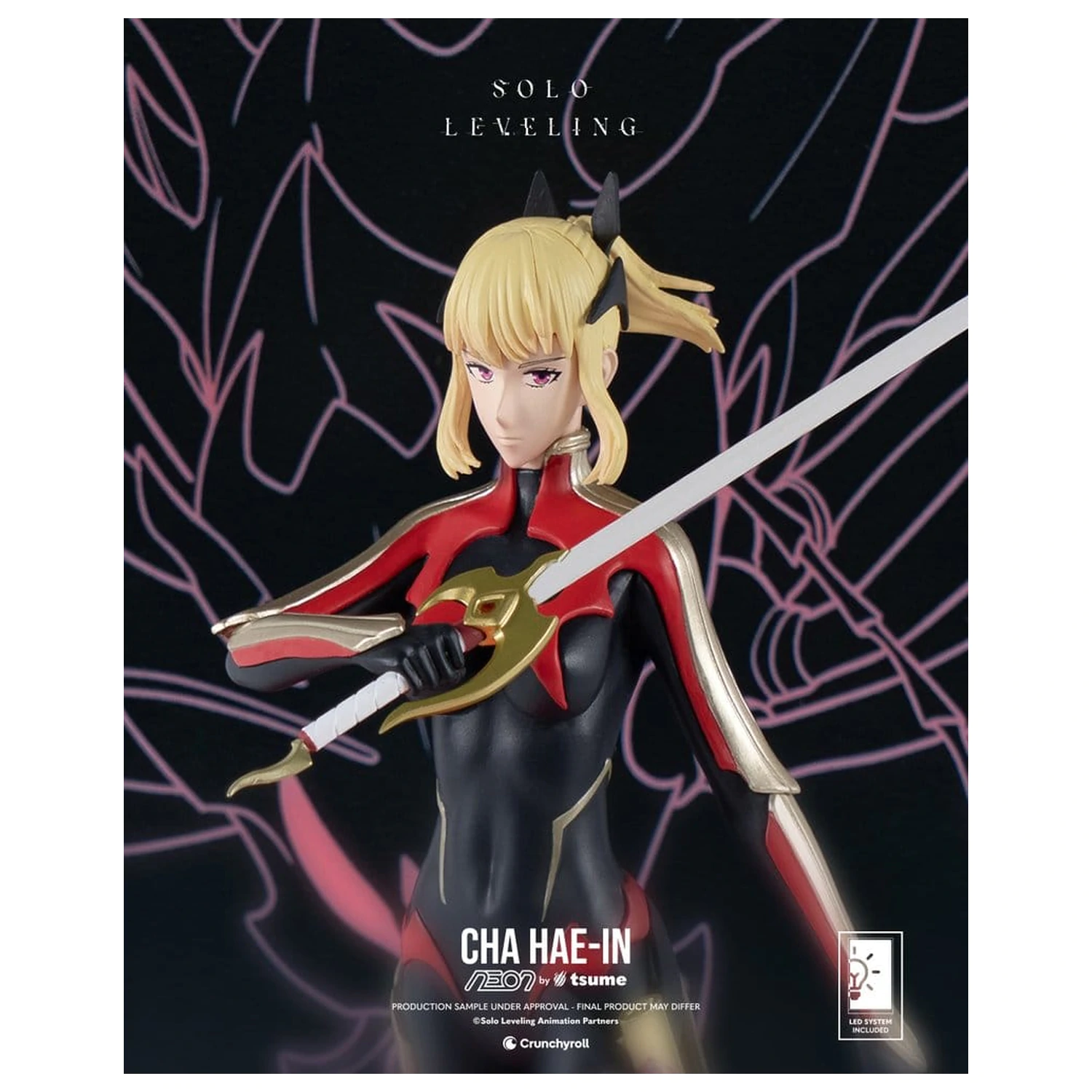 Solo Leveling Neon figurica 1/9 Cha Hae-In 20 cm fotografija izdelka