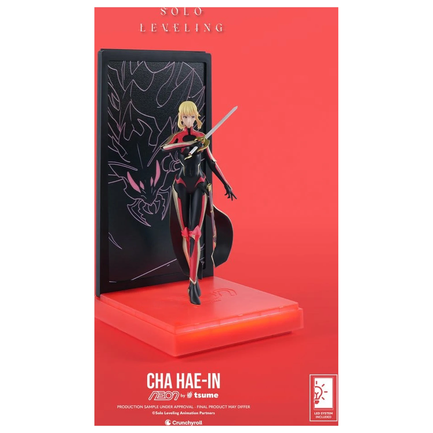 Solo Leveling Neon figurica 1/9 Cha Hae-In 20 cm fotografija izdelka