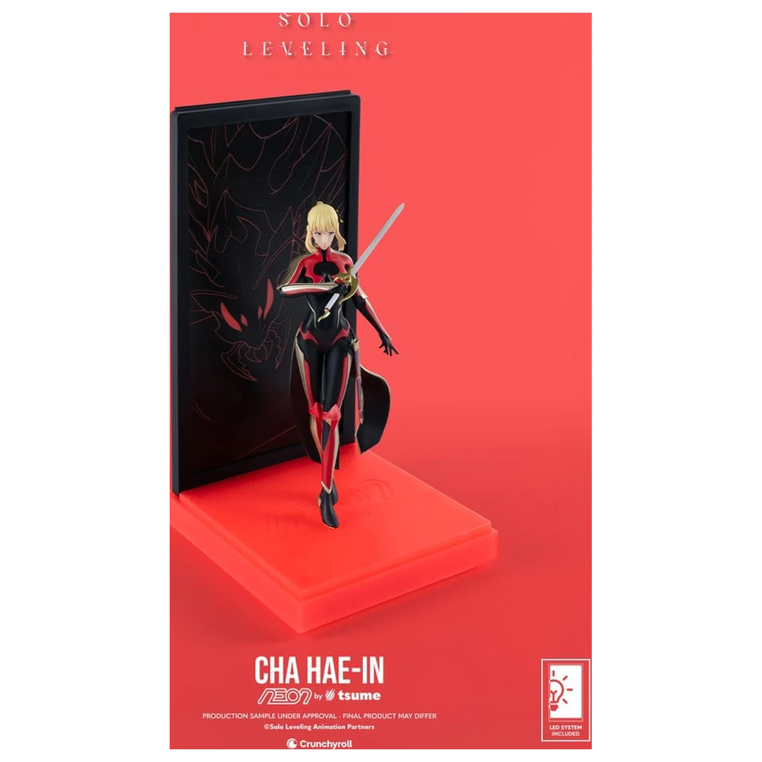 Solo Leveling Neon figurica 1/9 Cha Hae-In 20 cm fotografija izdelka