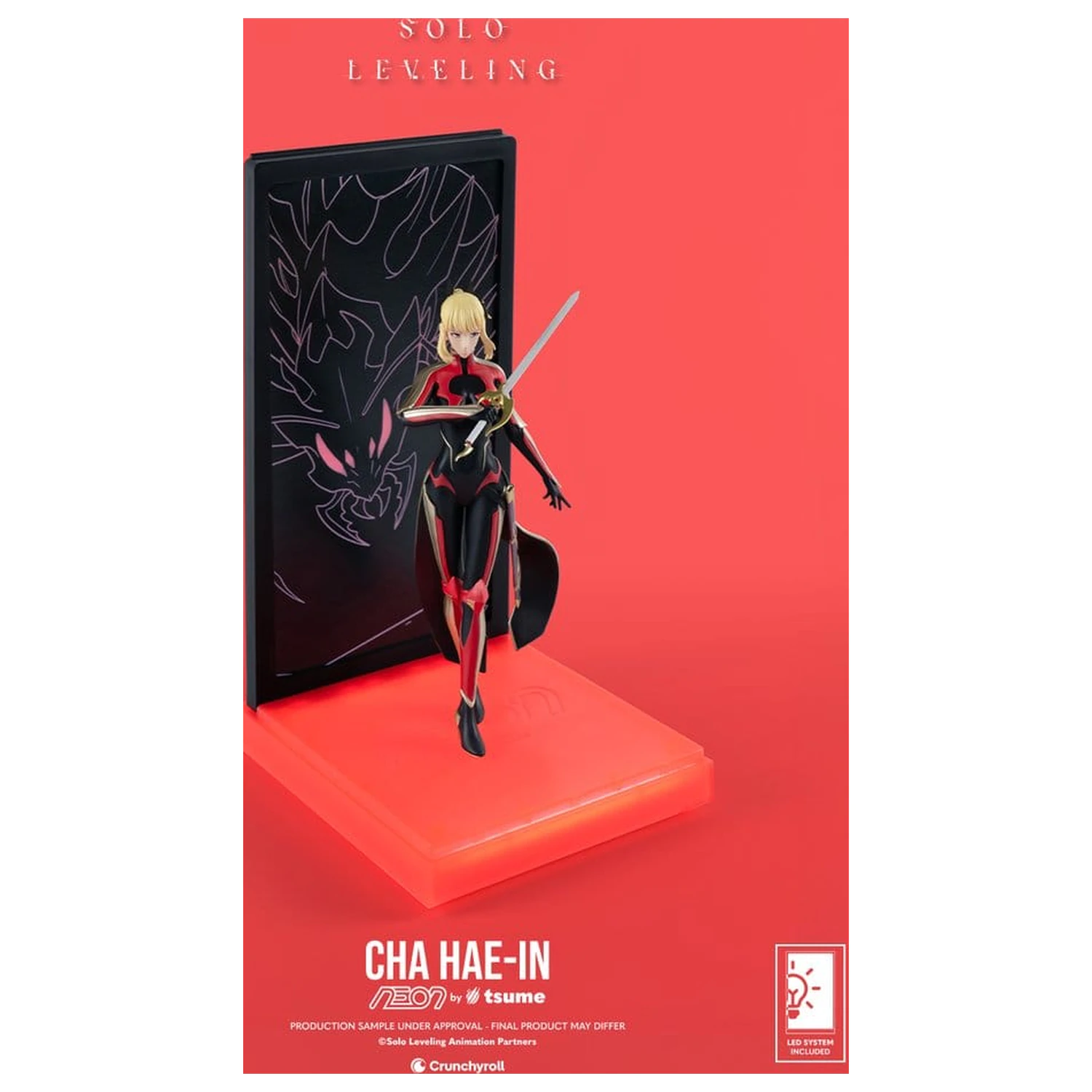Solo Leveling Neon figurica 1/9 Cha Hae-In 20 cm fotografija izdelka