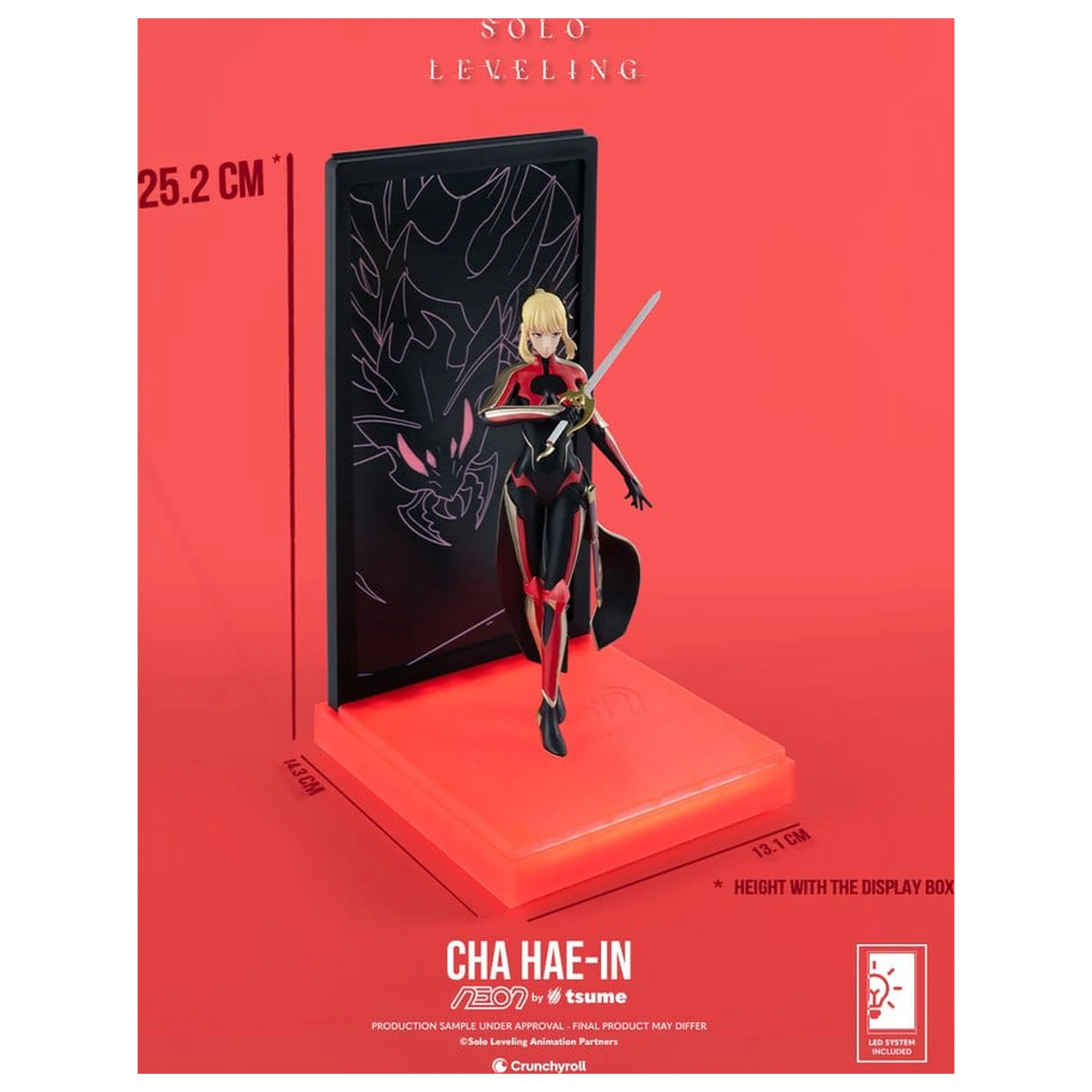 Solo Leveling Neon figurica 1/9 Cha Hae-In 20 cm fotografija izdelka