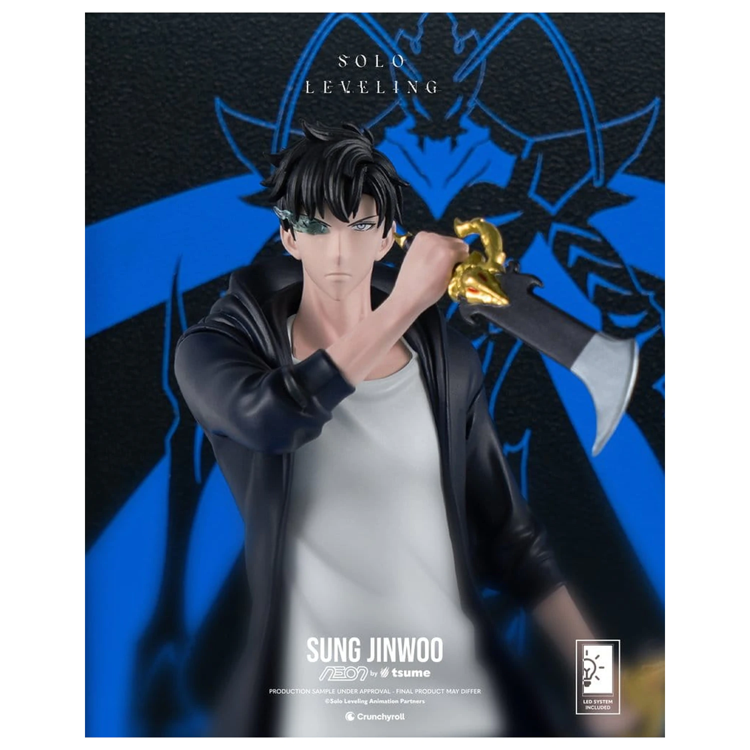 Solo Leveling Neon figura 1/9 Sung Jinwoo 20 cm fotografija izdelka