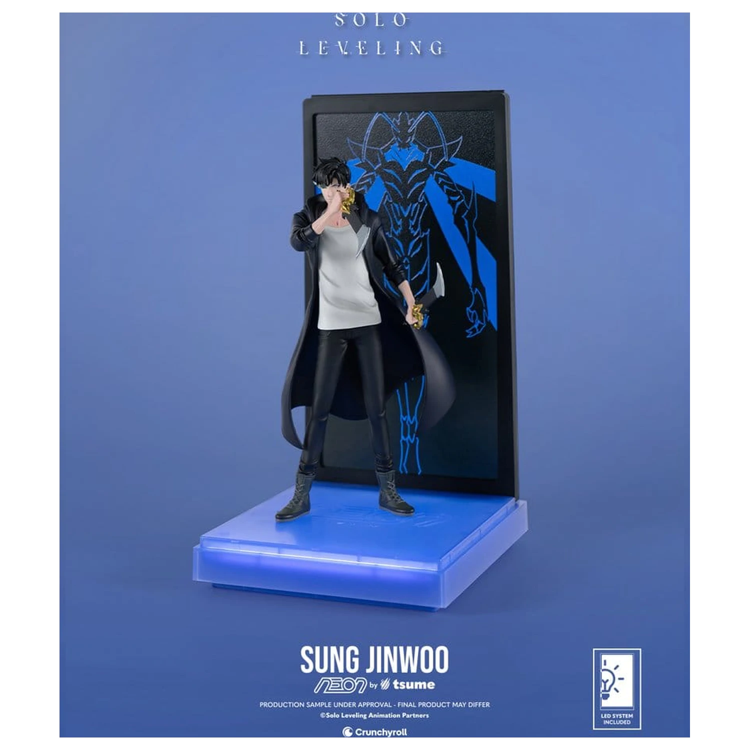Solo Leveling Neon figura 1/9 Sung Jinwoo 20 cm fotografija izdelka