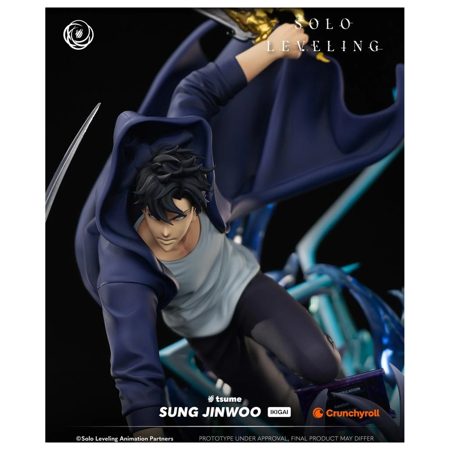 Solo Leveling Sung Jinwoo kip Ikigai 1/6 Tsume 44 cm fotografija izdelka
