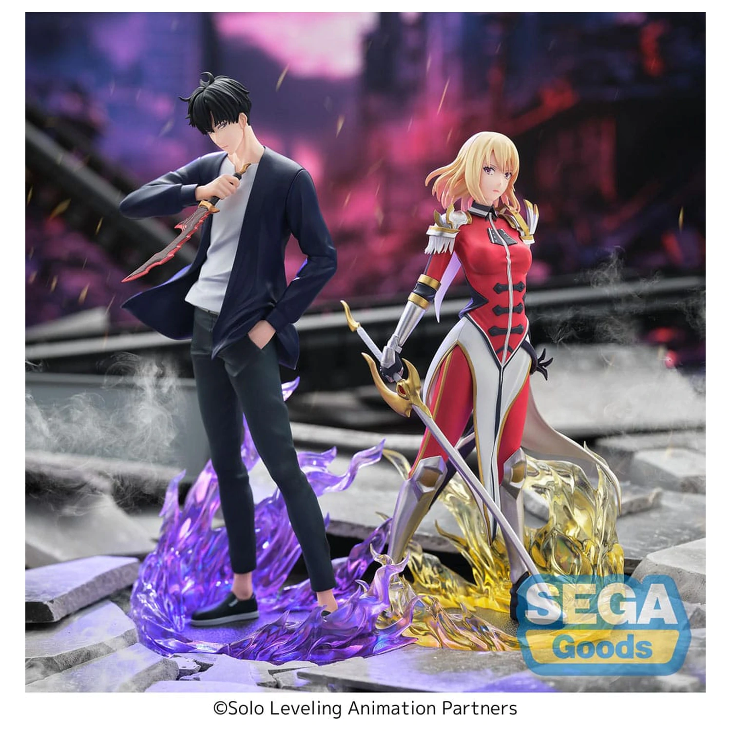 Solo Leveling XrossLink PVC kip Sung Jinwoo 18 cm fotografija izdelka