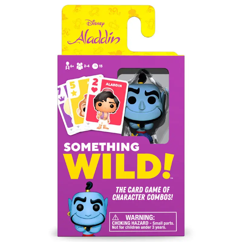 Something Wild Card Game Disney Aladdin nemška / španska / italijanska igra s kartami fotografija izdelka