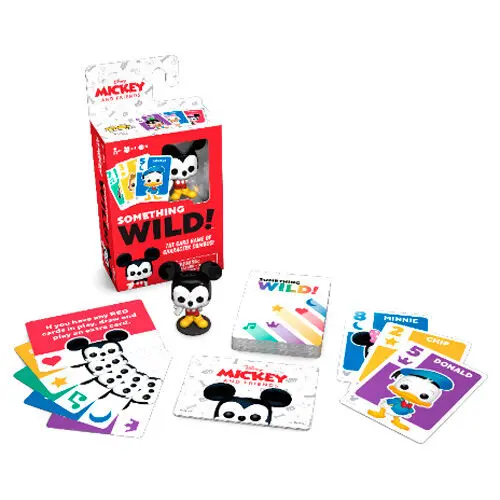 Something Wild Card Game Disney Mickey and Friends French / English kartaška igra fotografija izdelka