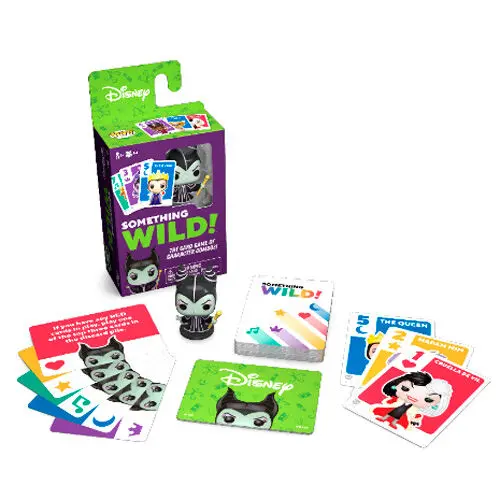 Something Wild Card Game Disney Villanas nemška / španska / italijanska igra s kartami fotografija izdelka