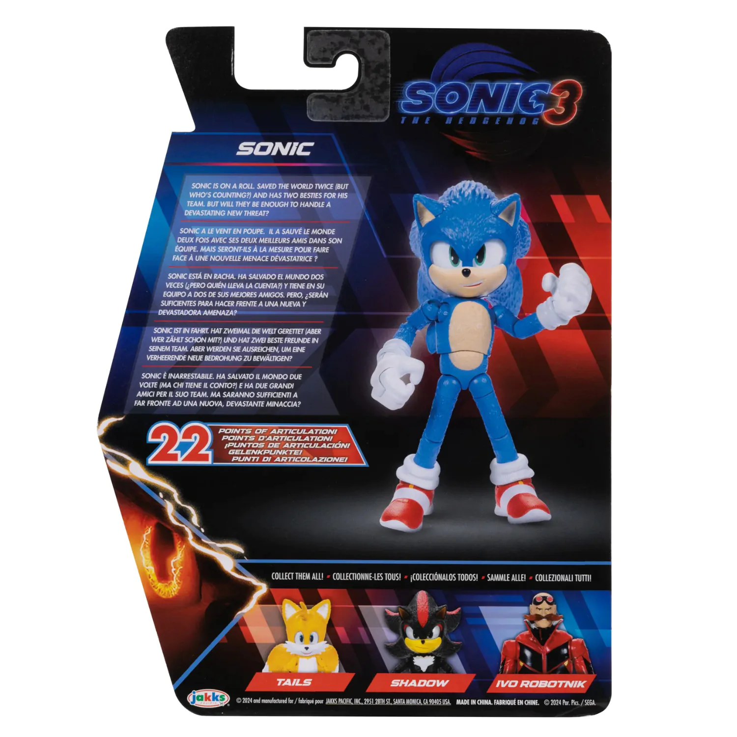 Sonic 3 figura - Sonic fotografija izdelka