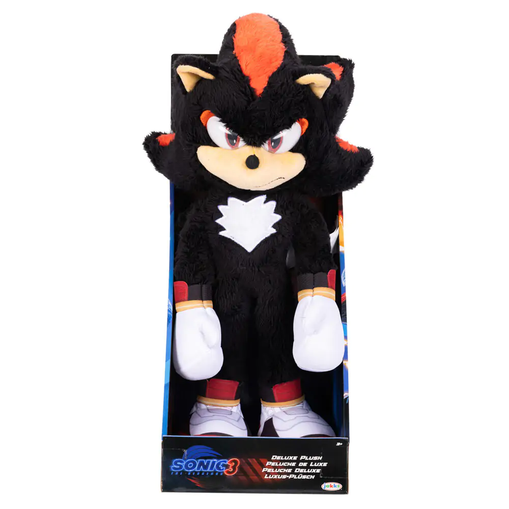 Sonic 3 Shadow Deluxe plišasta igrača 32 cm fotografija izdelka
