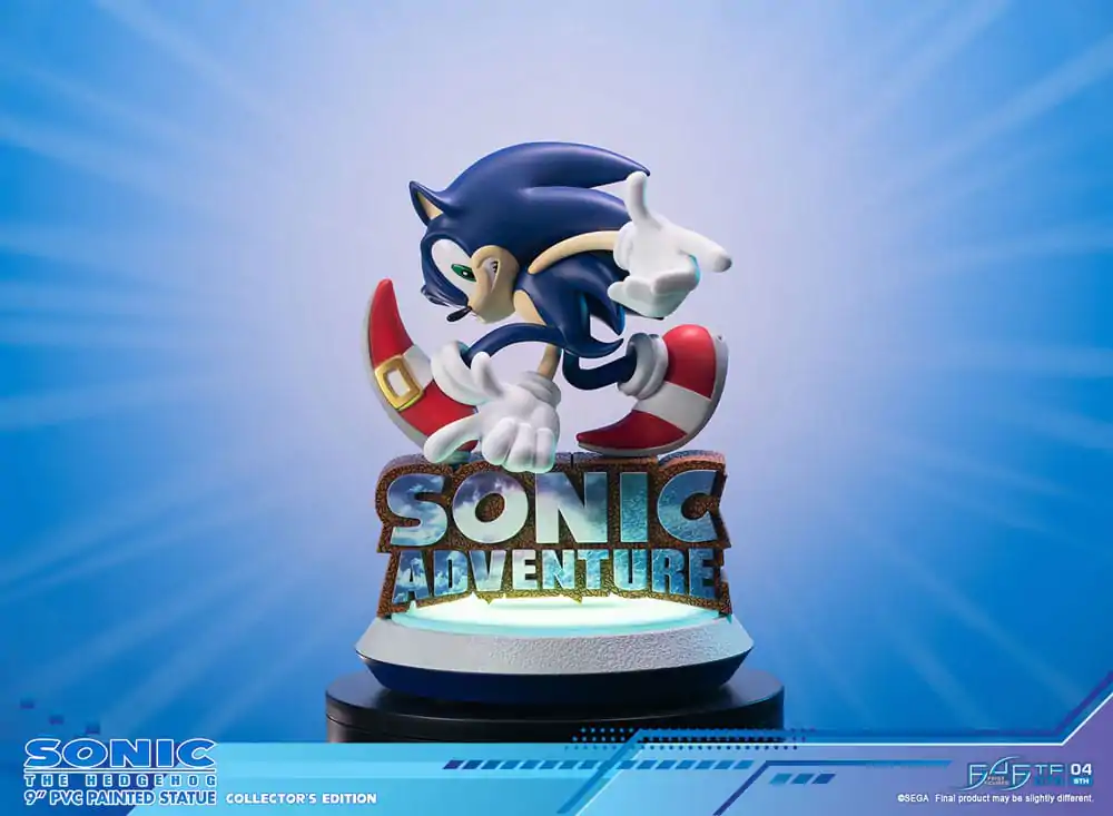 Sonic Adventure PVC Kip Sonic the Hedgehog Collector&#039;s Edition 23 cm fotografija izdelka