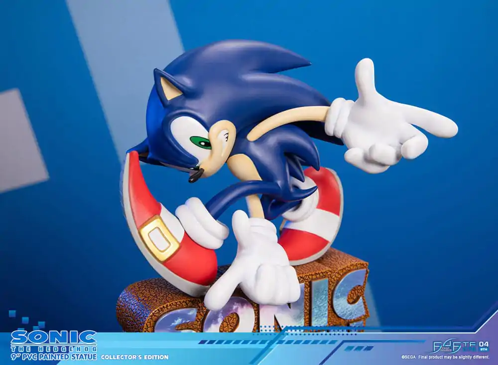 Sonic Adventure PVC Kip Sonic the Hedgehog Collector&#039;s Edition 23 cm fotografija izdelka