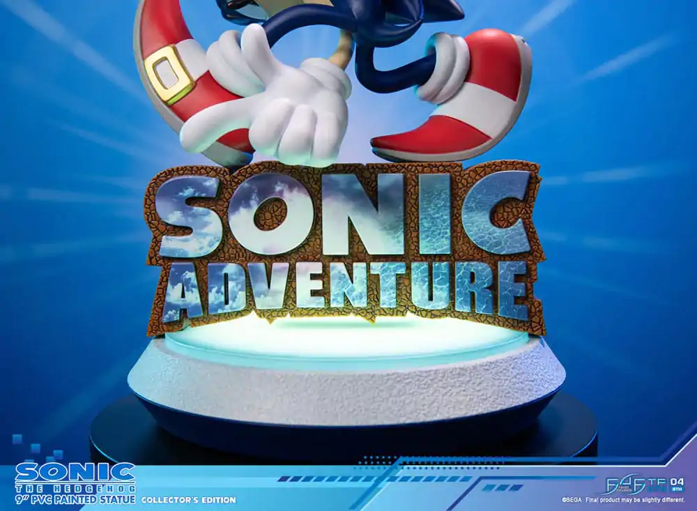 Sonic Adventure PVC Kip Sonic the Hedgehog Collector&#039;s Edition 23 cm fotografija izdelka