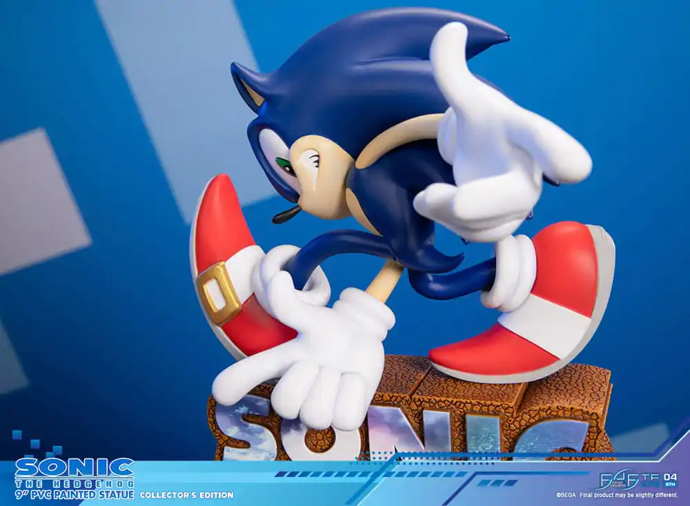 Sonic Adventure PVC Kip Sonic the Hedgehog Collector&#039;s Edition 23 cm fotografija izdelka
