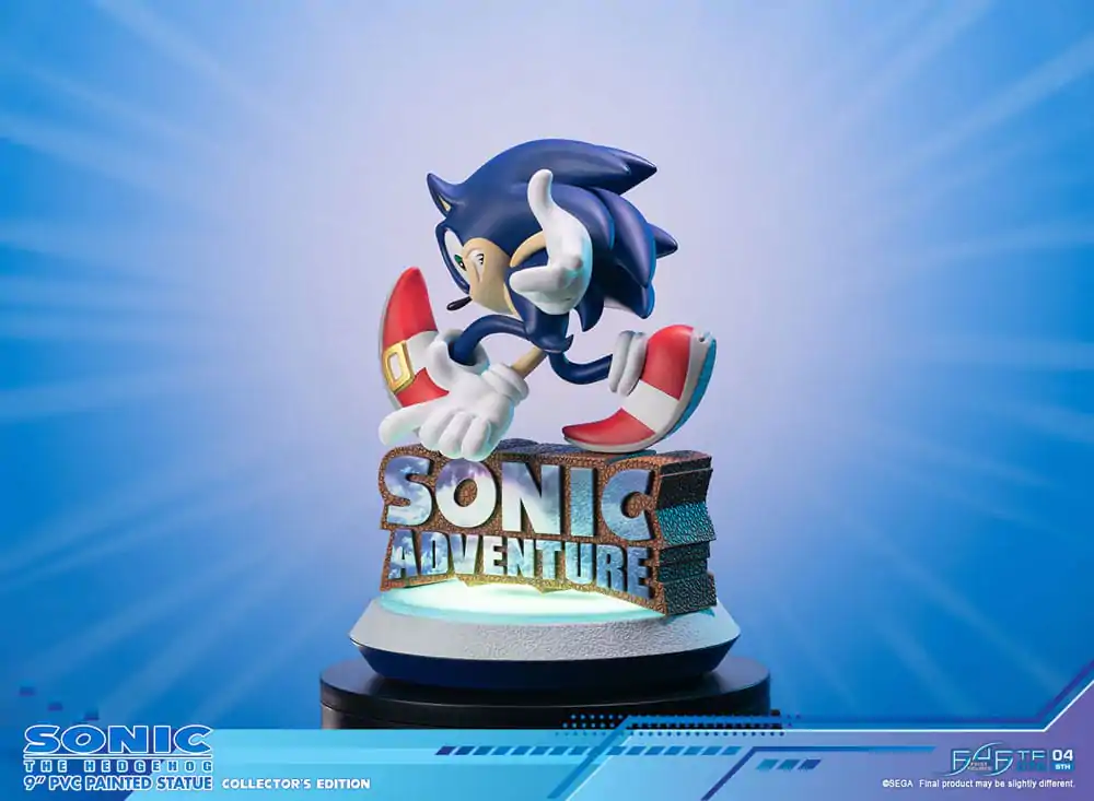 Sonic Adventure PVC Kip Sonic the Hedgehog Collector&#039;s Edition 23 cm fotografija izdelka