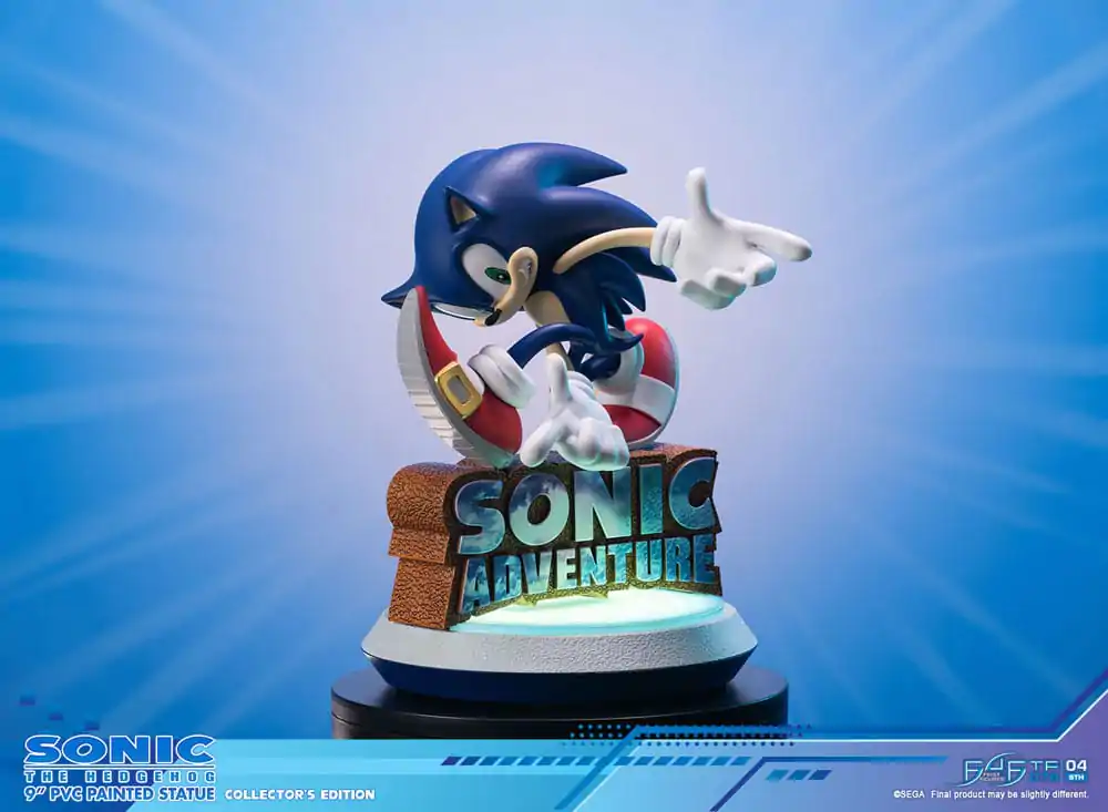 Sonic Adventure PVC Kip Sonic the Hedgehog Collector&#039;s Edition 23 cm fotografija izdelka