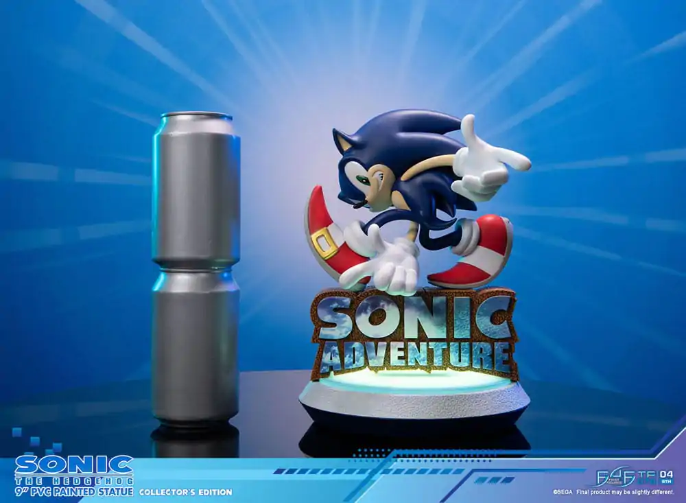 Sonic Adventure PVC Kip Sonic the Hedgehog Collector&#039;s Edition 23 cm fotografija izdelka