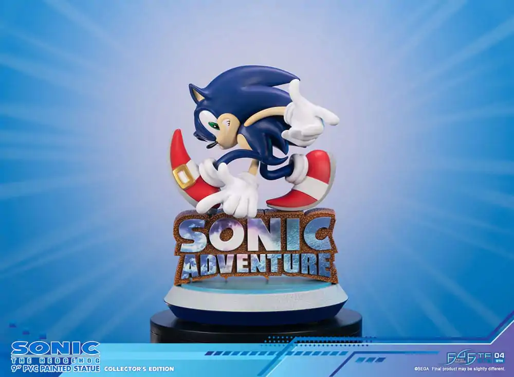 Sonic Adventure PVC Kip Sonic the Hedgehog Collector&#039;s Edition 23 cm fotografija izdelka