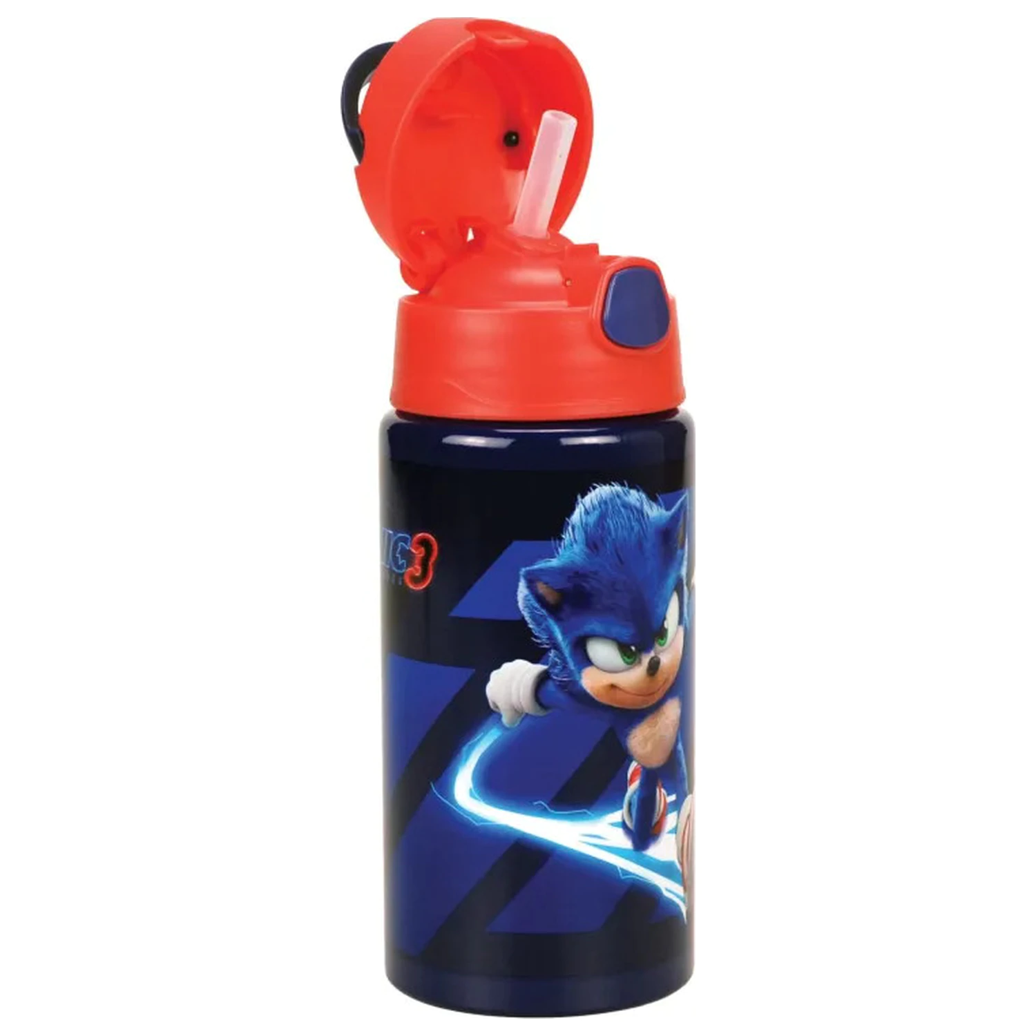 Sonic Brawn aluminijasta slamica steklenica za vodo z obešalnikom 500 ml fotografija izdelka