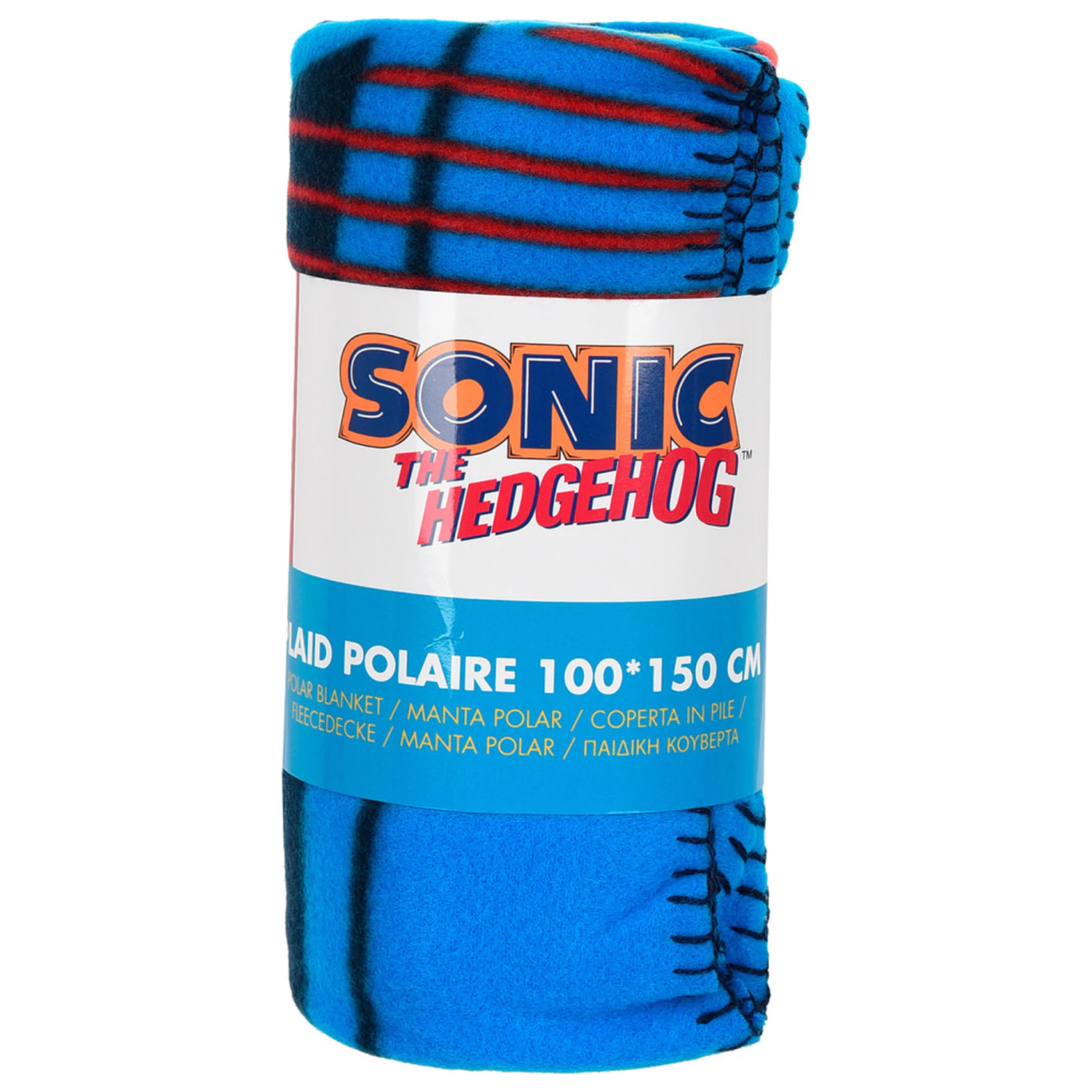 Sonic Built for Speed odeja iz flisa fotografija izdelka