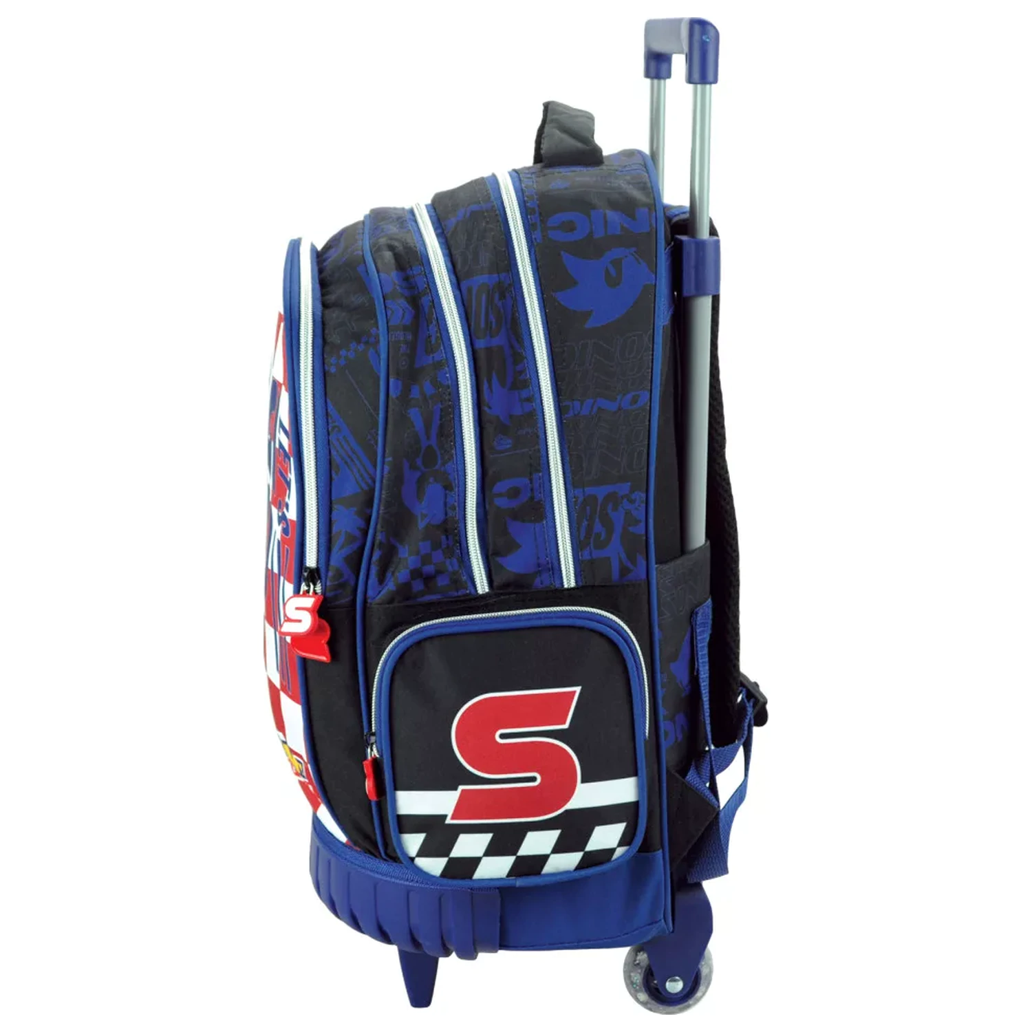 Sonic Champion Racer Premium Šolska Torba na Kolesih, Torba 42 cm fotografija izdelka
