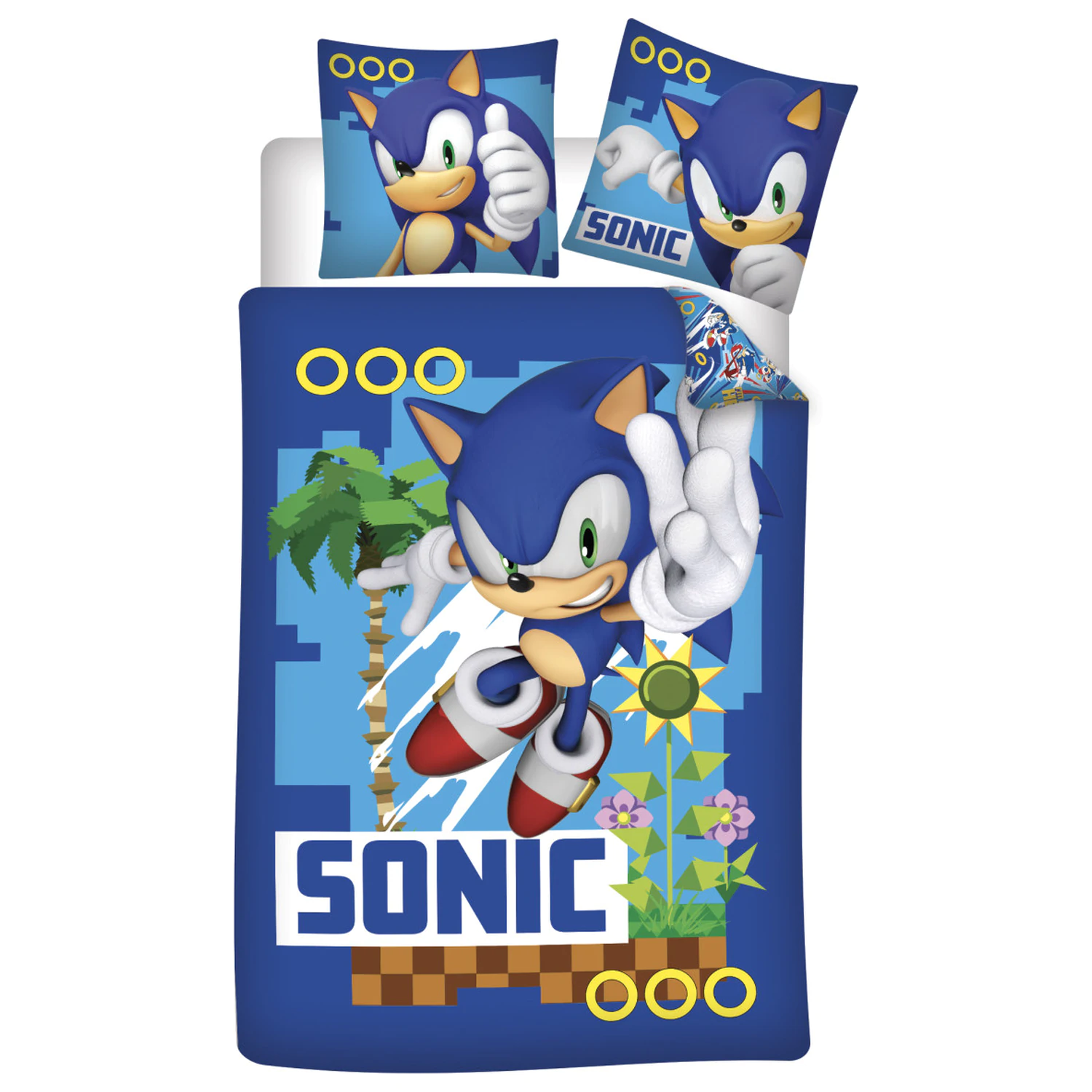 Sonic Coin Chase prevleka za odejo fotografija izdelka