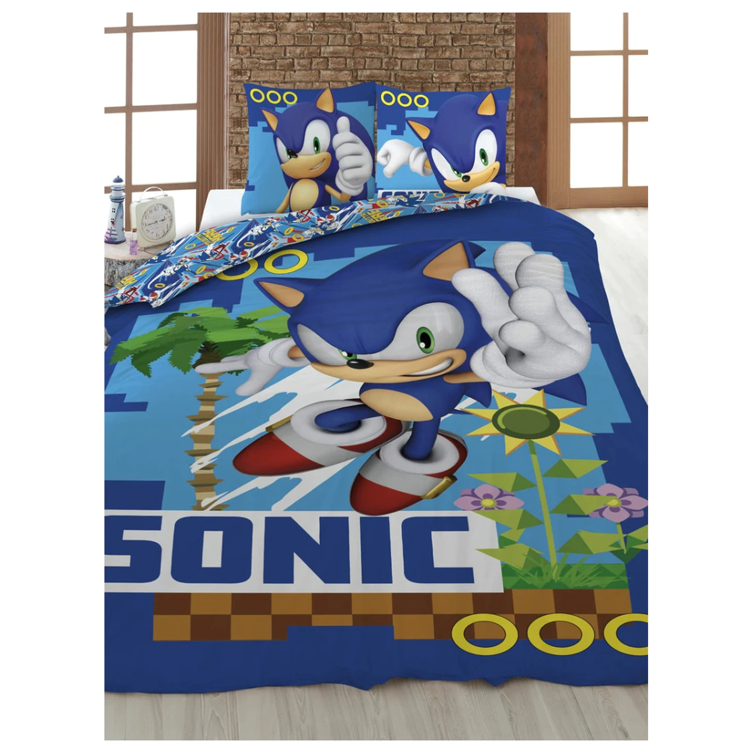 Sonic Coin Chase prevleka za odejo fotografija izdelka