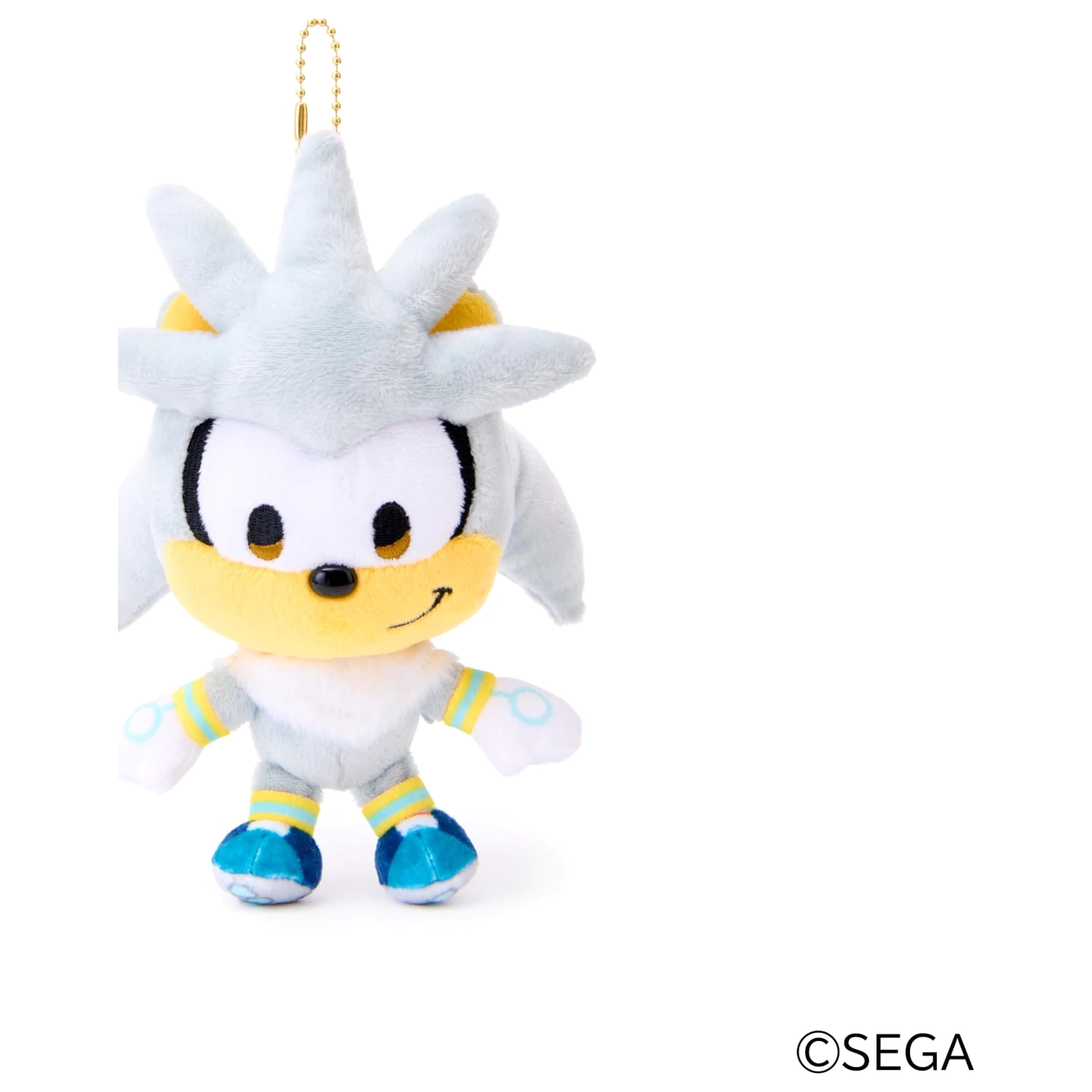 SONIC & FRIENDS Silver maskota plišasta igrača 16cm fotografija izdelka