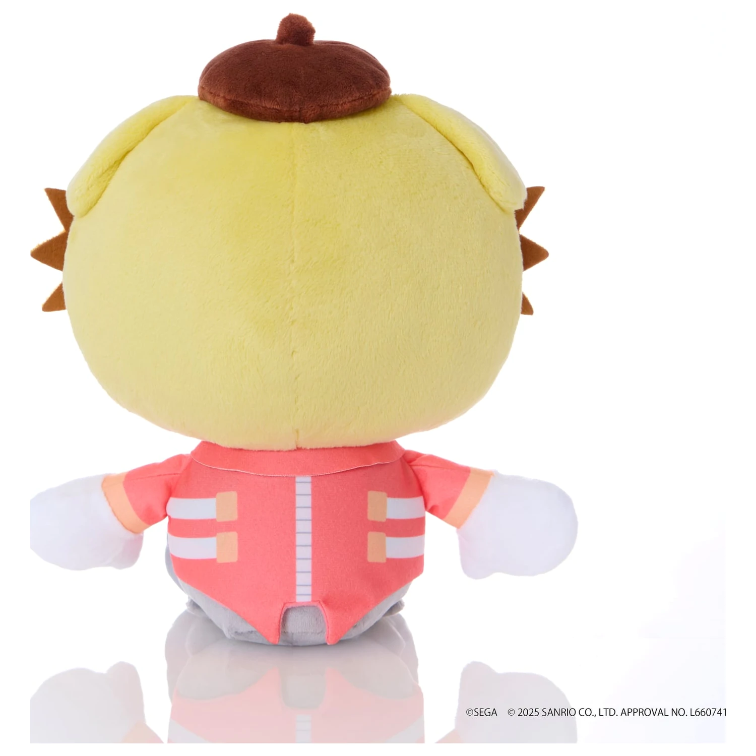 Sonic & Friends X Sanrio Dr. Eggman X Pompompurin Plišasta igrača 24cm fotografija izdelka