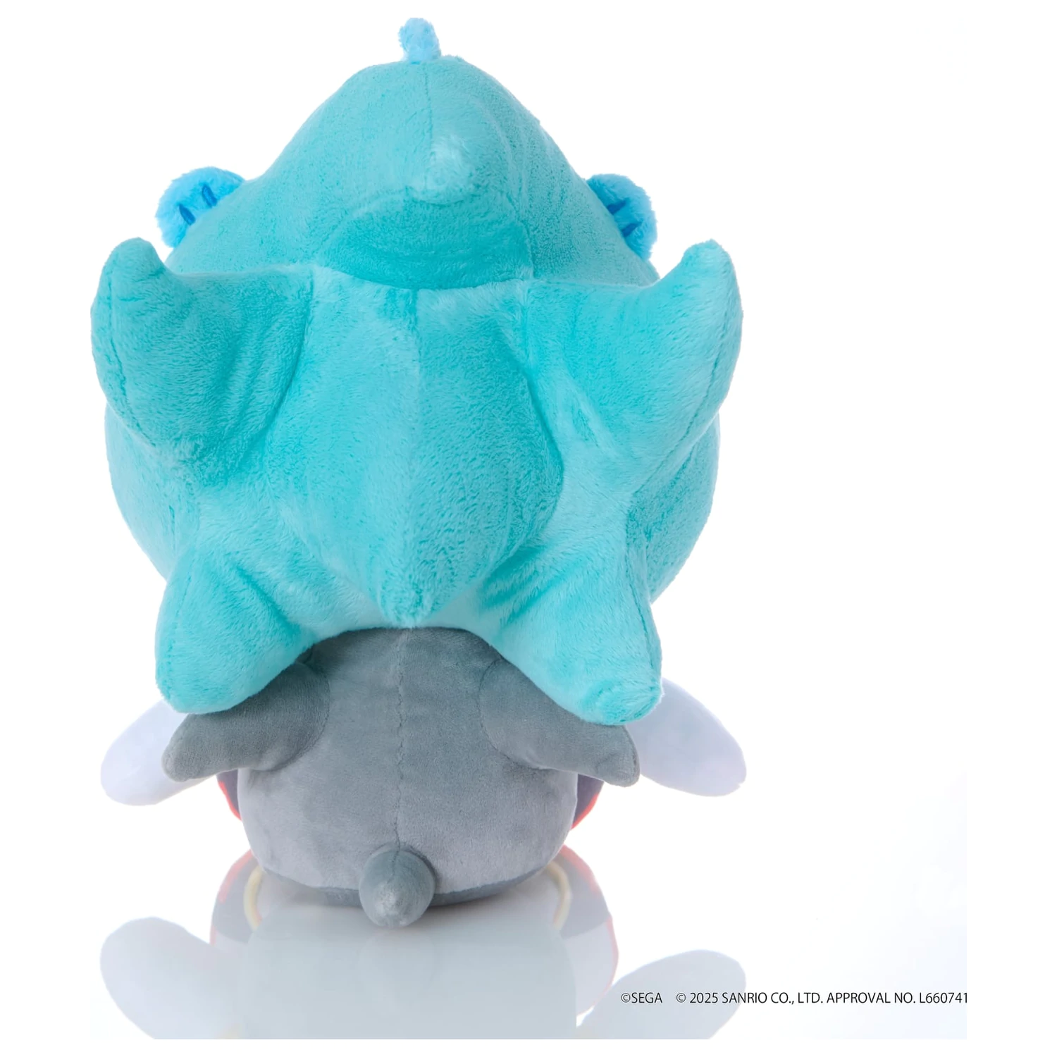 Sonic & Friends x Sanrio Shadow x Hangyodon plišasta igrača 24cm fotografija izdelka
