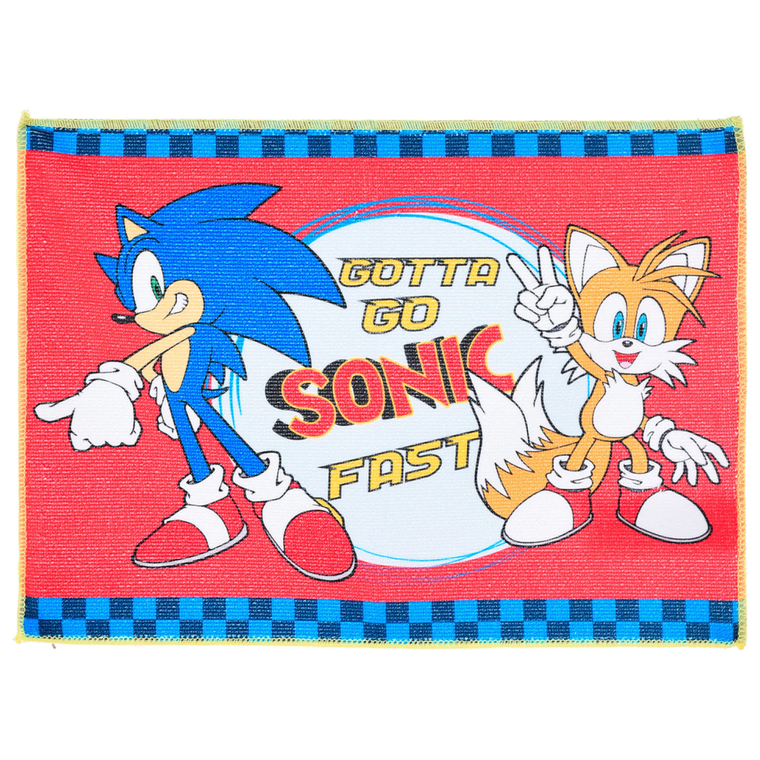 Sonic Gotta Go brisačka za roke, brisača za obraz, brisača fotografija izdelka