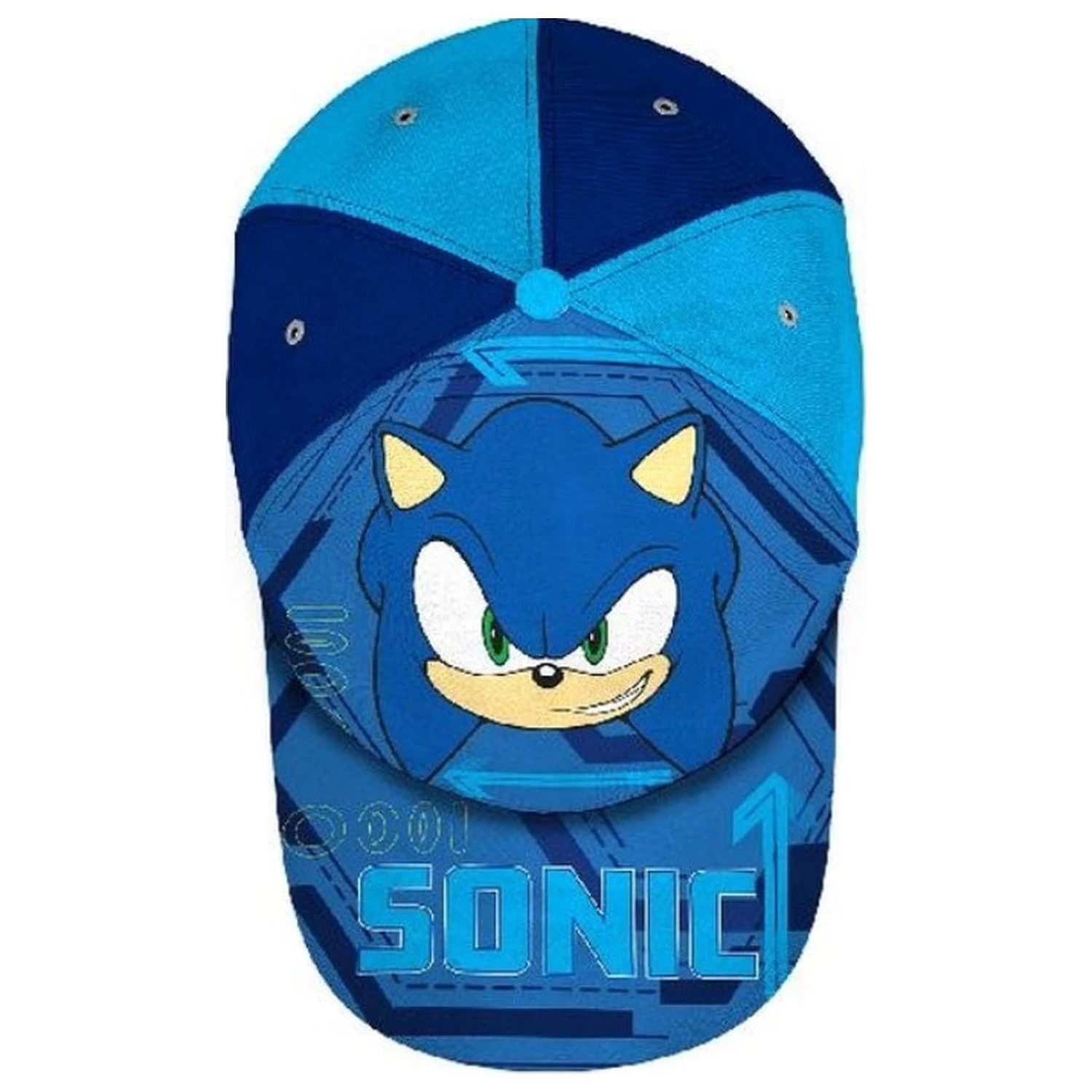 Sonic Prime modra otroška baseball kapa 54 cm fotografija izdelka