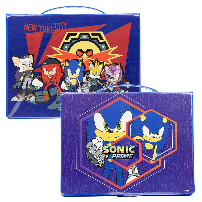 Sonic Prime pobarvanke pisarniški set fotografija izdelka