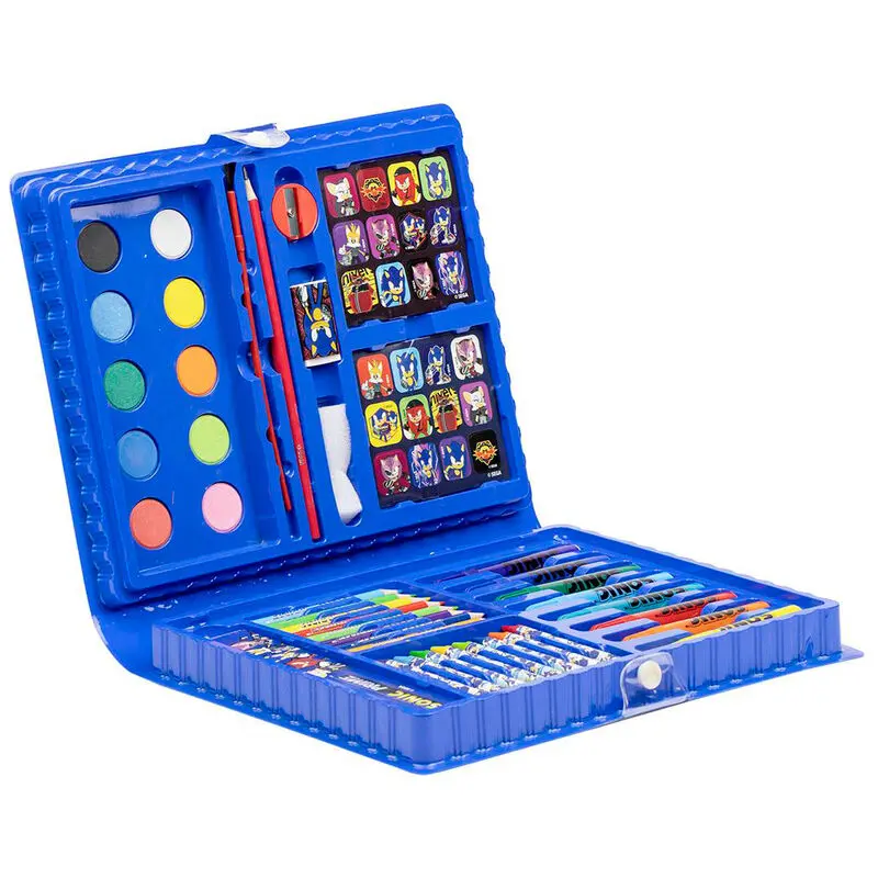 Sonic Prime pobarvanke pisarniški set fotografija izdelka