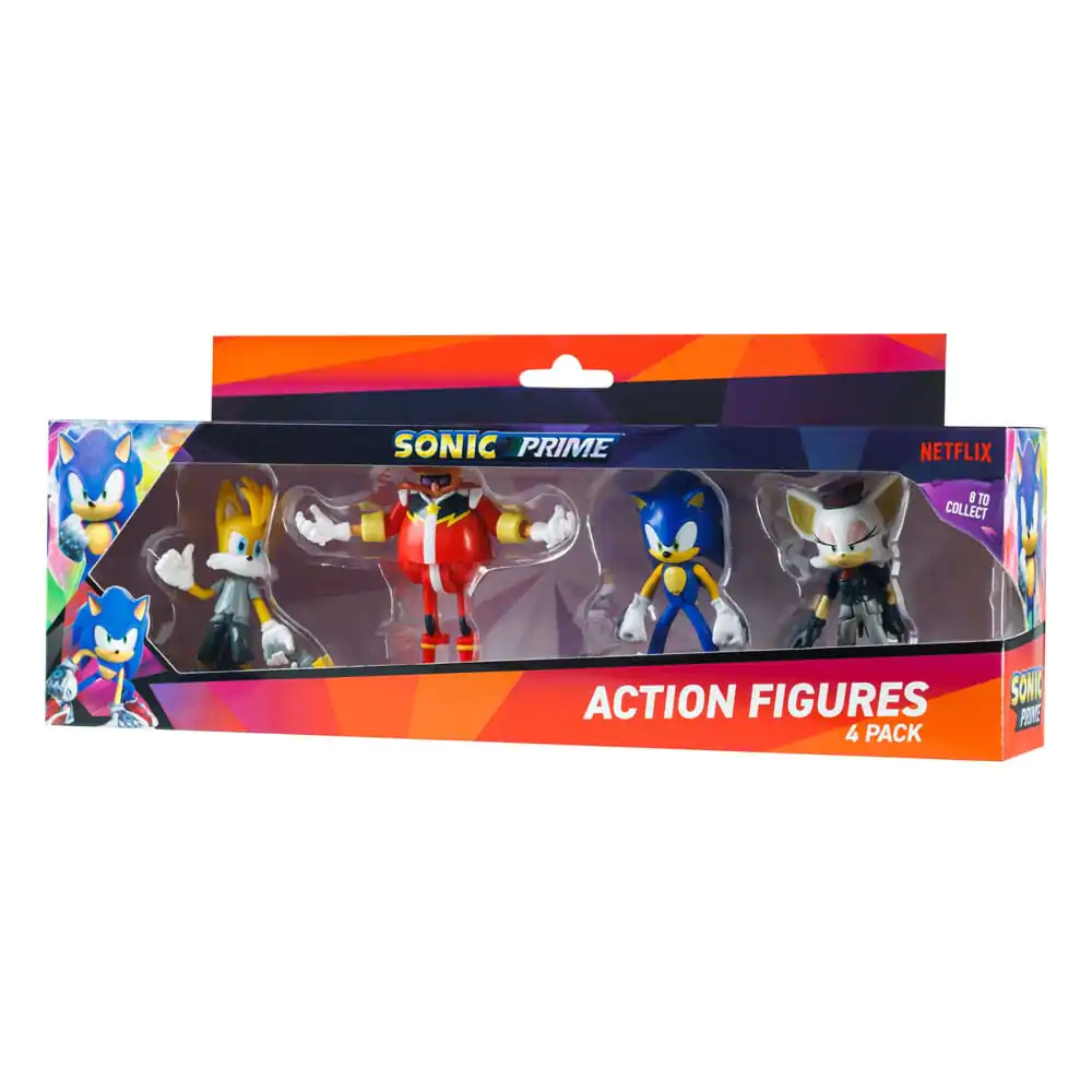 Sonic Prime akcijska figura 4-Pack S1 7 cm fotografija izdelka