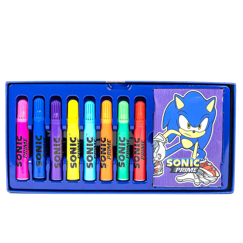 Sonic Prime barvni etui za pisalne potrebščine fotografija izdelka