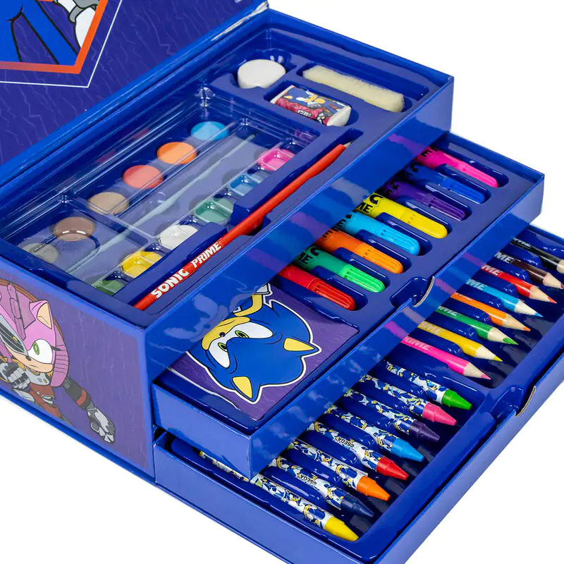 Sonic Prime barvni etui za pisalne potrebščine fotografija izdelka